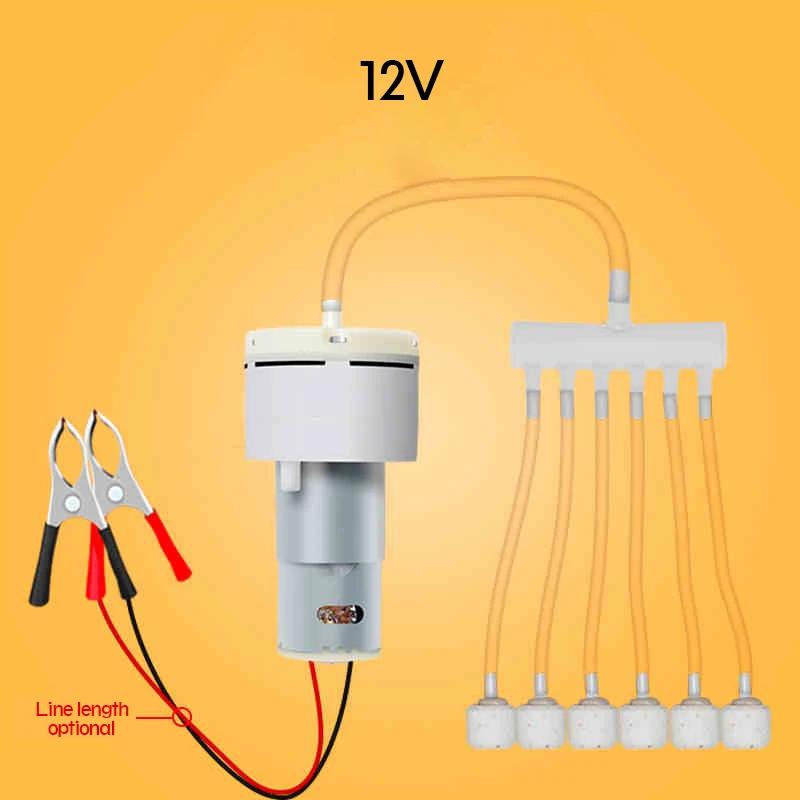 

Мини воздушный насос USB 12 В для аквариума, аквариумный насос, водяной кислородный насос, мотор с регулируемым ШИМ объемом, для рыбалки, аквариума, разведения рыбы
