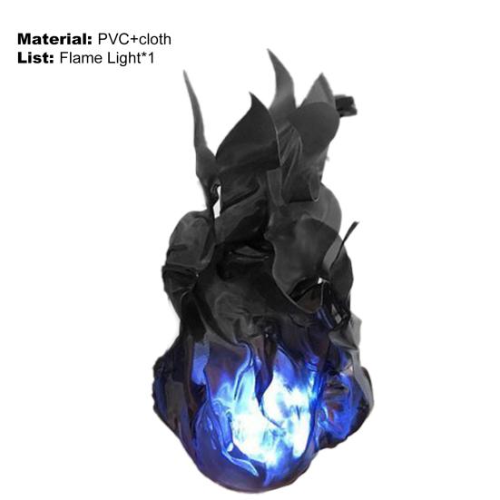 Halloween Glänzendes Licht Konstanter Strom Energiesparen Halloween-Accessoire Schwebende Feuerball-Flammen-Dekorationslampen für Spukhaus