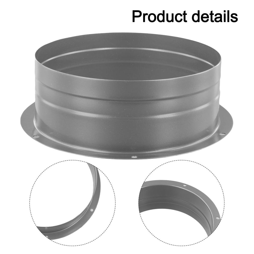 160mm Flange Exhaust Fan Pipe Bathroom Environment Easy Installation Design Efficient Air Circulation Hassle-Free Setup