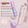 Dual-Head Electric Shaver Women Shaver, Rechargeable IPX7 Waterproof Bikini Trimmer, Easy Clean Hair Removal Epilator for Face Body Underarms Legs