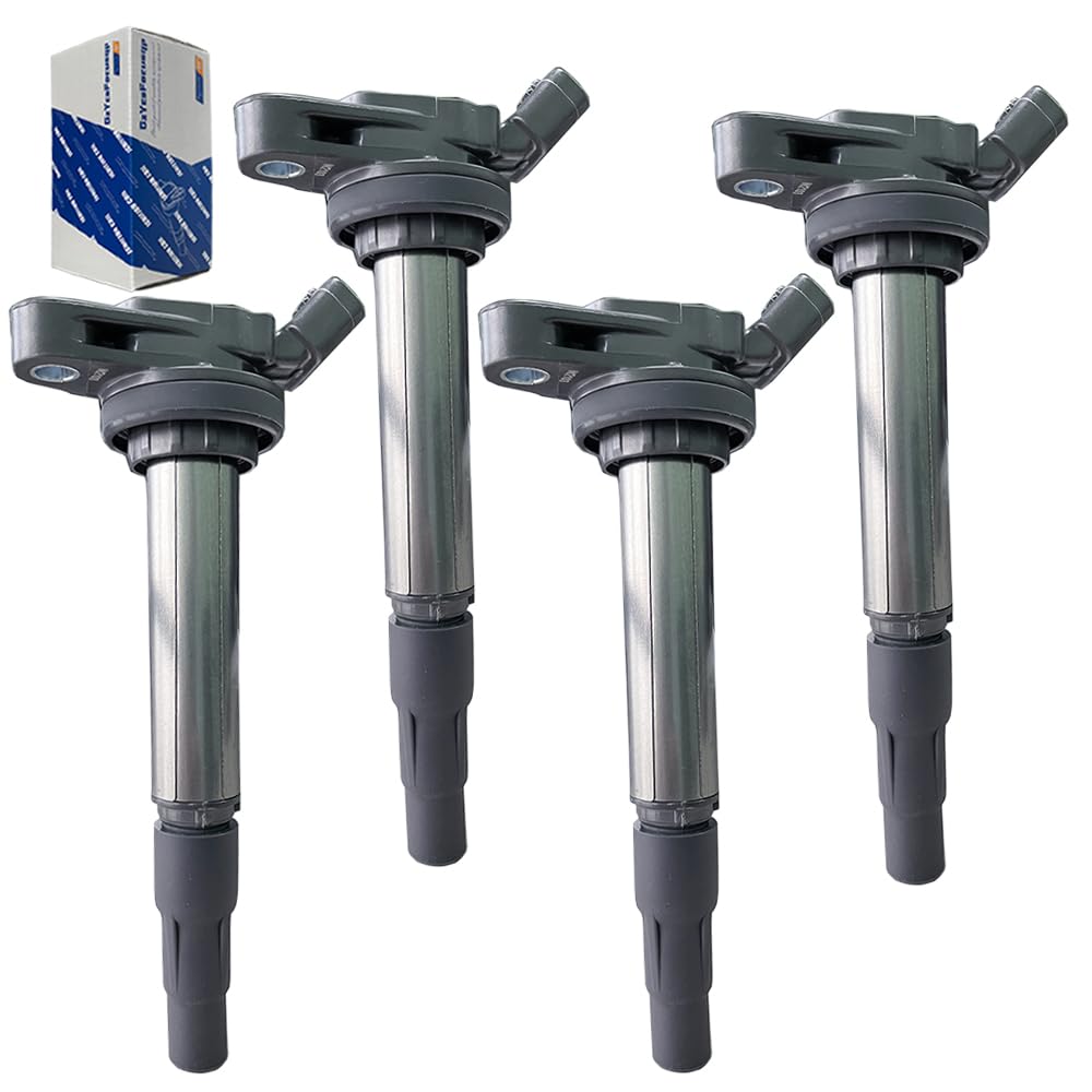 

GzYcsFocusqp Катушка зажигания (4 шт.) Тойота Вокси Ноа Виш Исис Королла Филдер ZRR ZGE 4 pieces