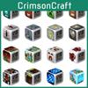 Alarm Minecraft Clock Led Night Light Colourful Changing Desktop Decoration
