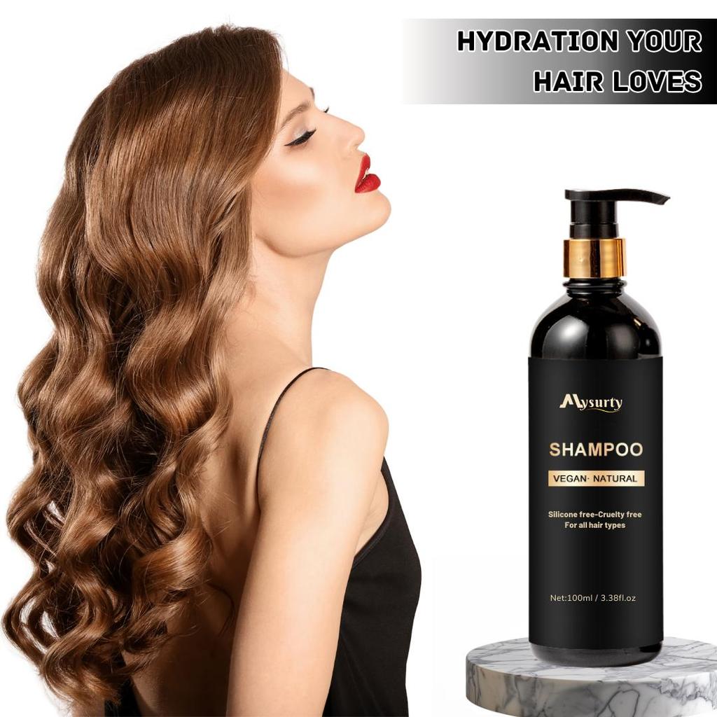 Shampoo and Conditioner for Curly, Wavy or Natural Hair, Moisturizing Hair Care for Dry, Damaged Hair, 6.76 Fl Oz