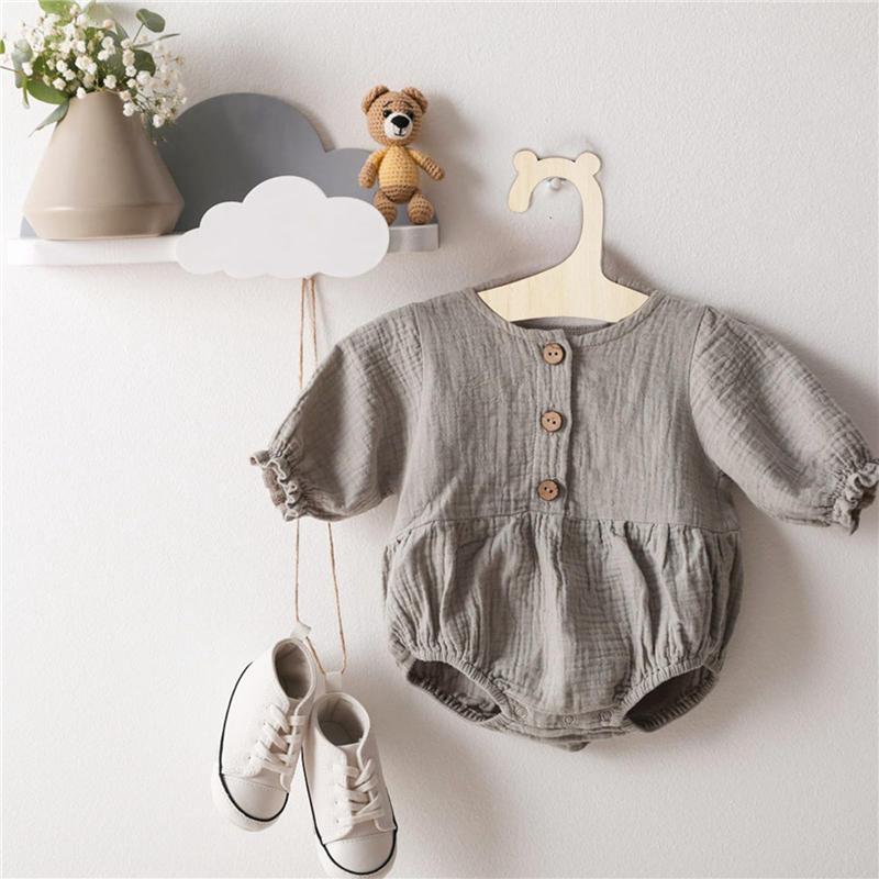 ABMH-Wooden Kids Hangers, 40Pcs Baby Coat Hanger For Clothes 9In Kids Baby Toddler Children Wooden Hangers, For Clothes&Pants