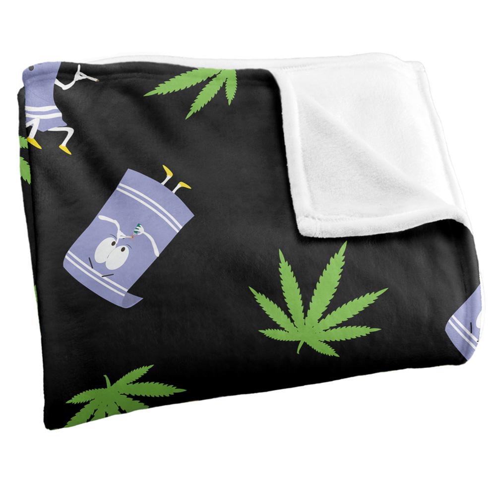 South Park Silky Patterned Towelie Supersoft Blanket