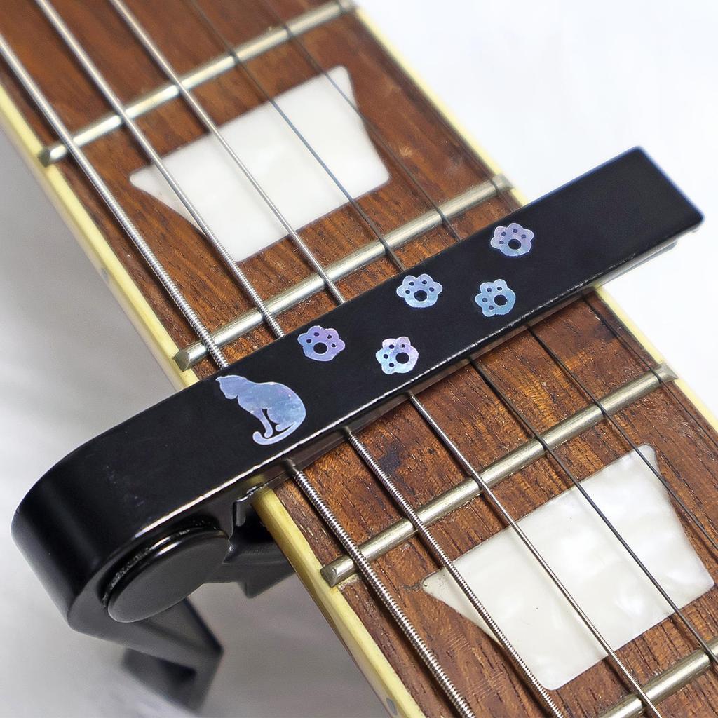 Original Wood Guitar & Ukulele Capo - Personalized and Cute for Acoustic & Electric Guitars
