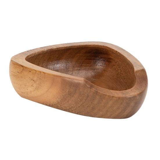 Coffee Dosing Tray, Anti Static Wooden Bean Dish with Scoop, Powder Receiver for Espresso, Kitchen Tool for Home Cafe Restaurant Bakery