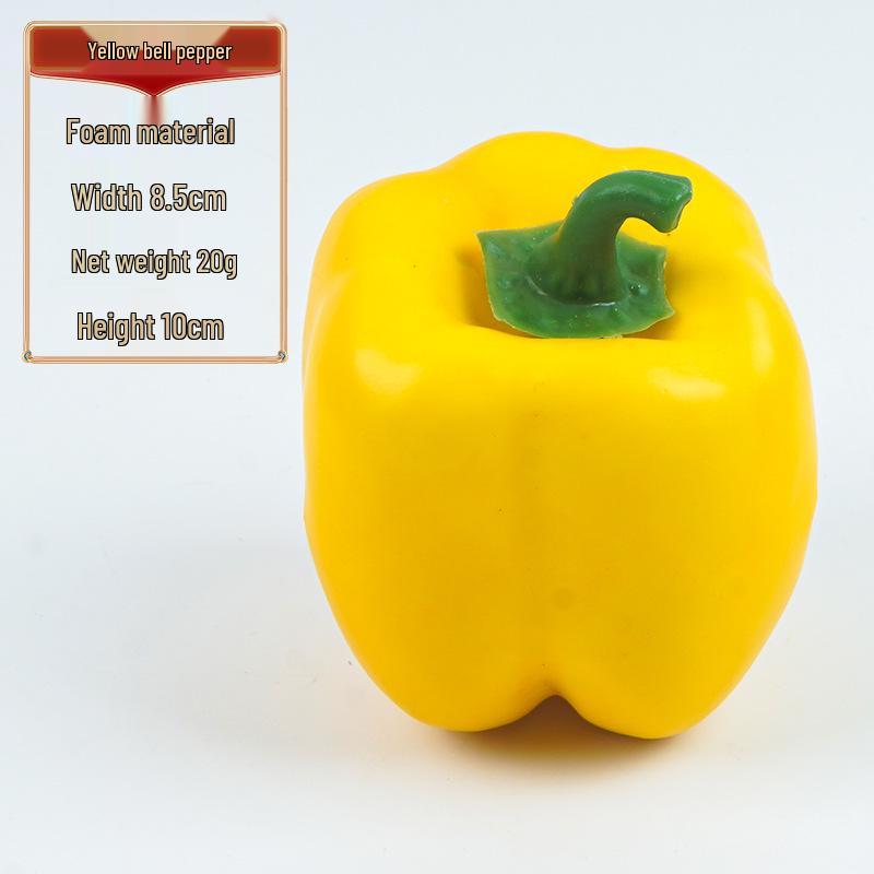Blue & Red Fake Pepper Display Model for Photography & Early Education