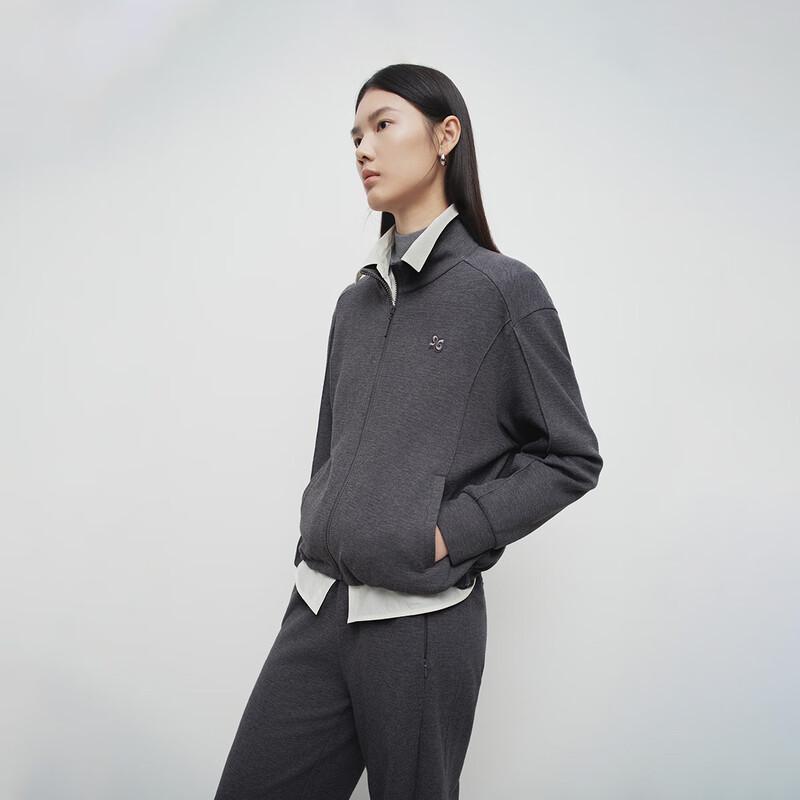 broadcast Women's Relaxed Half-Zip Long Sleeve Jacket