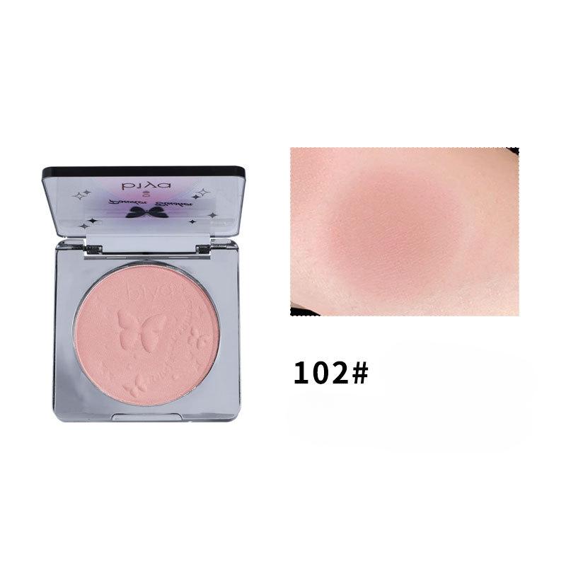 Румяна Tipsy Gradient Blush Natural Nude Makeup Нежные и естественные осветляющие матовые рельефные монохромные румяна