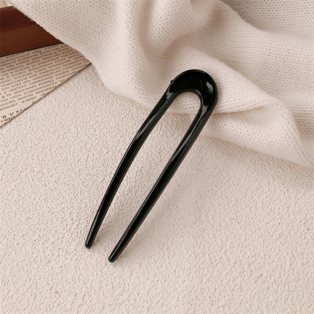 U Shaped Wave Hair Clip for Women 11CM Hairpin Hair Fork Hair Accessory for Updo Hairstyles Hair Holder Hair Clip for Back of Head