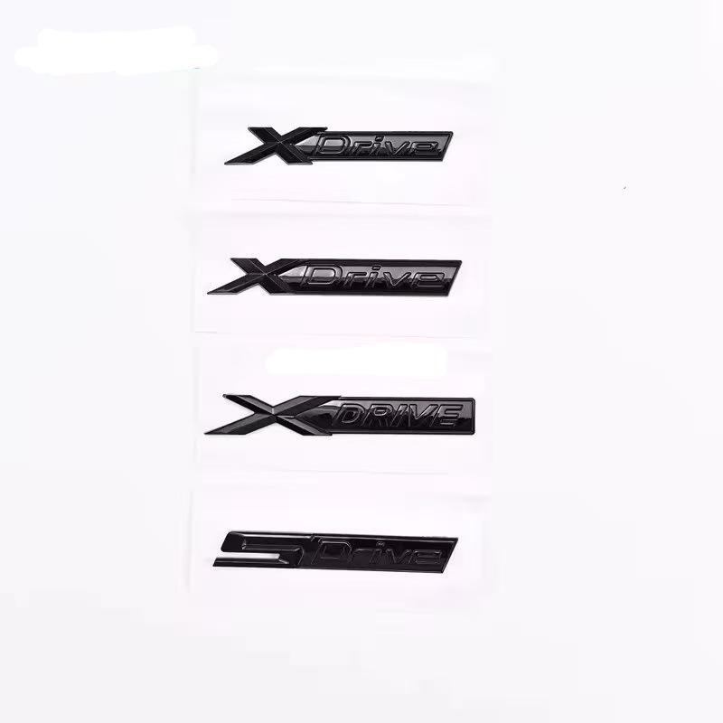 Compatible BMW XDrive/SDrive Tail Badge Sticker for 3, 5, 7 Series