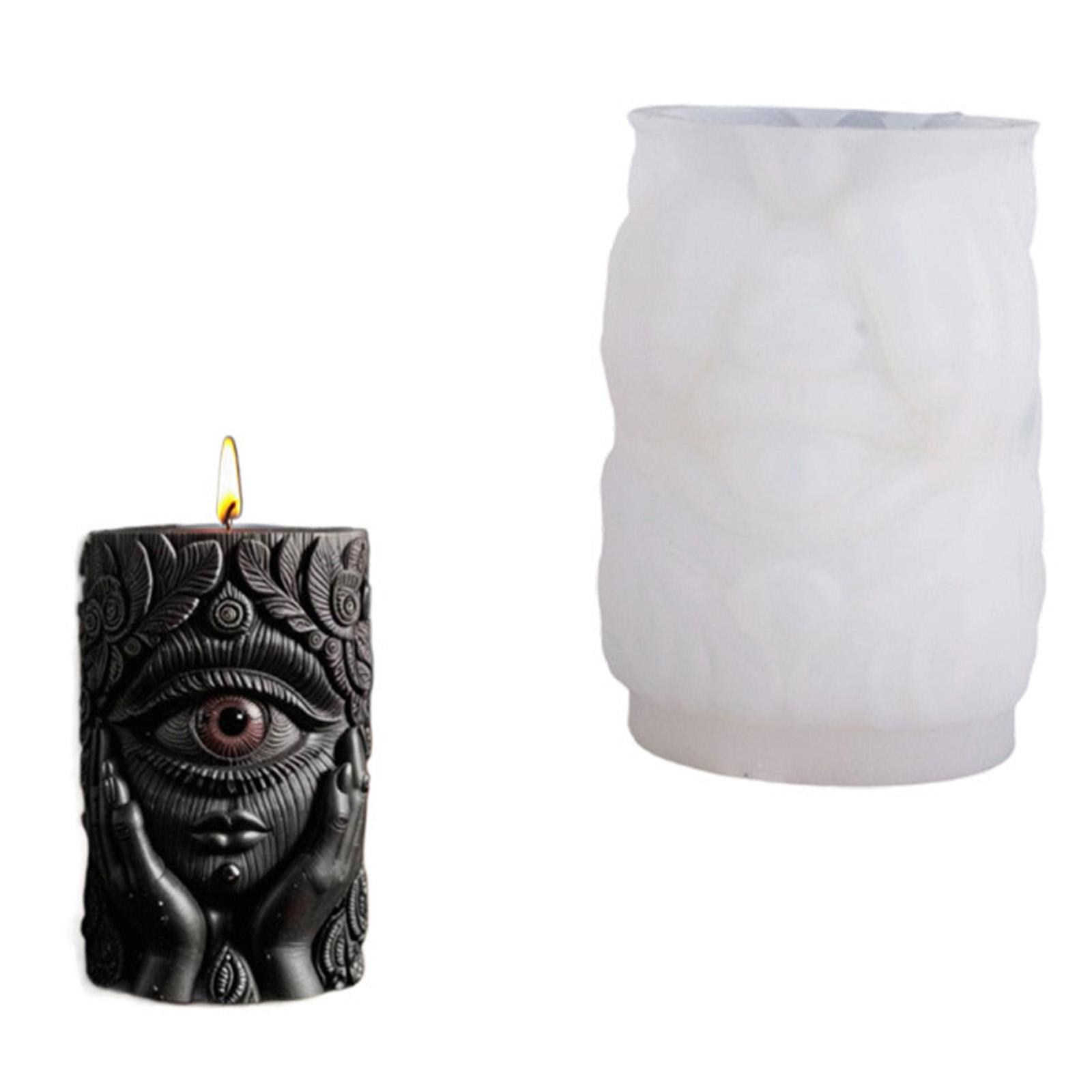 Halloween Candle Silicone Mold for Candle Making,Aromatherapys Candle Resin Mould Ornament Epoxy Resin Casting Mold