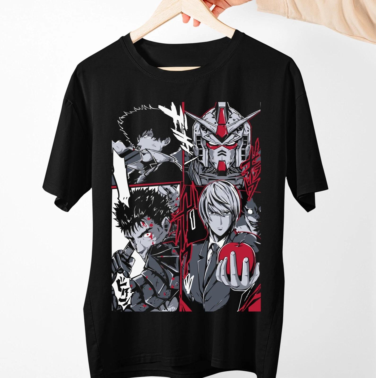 

cowboy bebop Berserk dead note new t-shirt anime manga gundam 3XL
