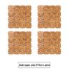 Copper Coin Pattern Heat Insulation Mat Set