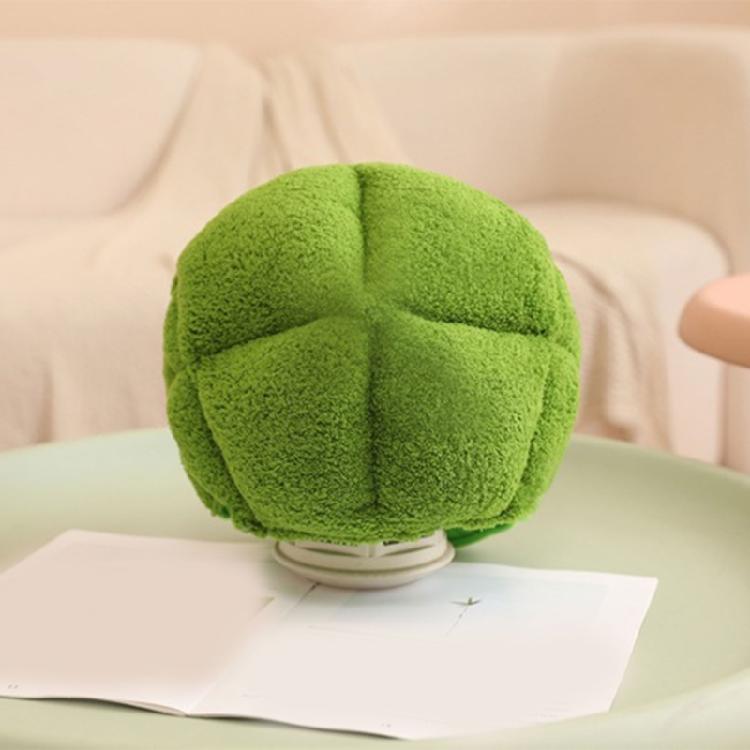 Green Brokkoli Headgear Plush Brokkoli Hat Novel Funny Brokkoli Caps Photography Props Halloween Party Cosplay Costume