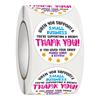 500 Round Thank You Stickers On a Roll - Perfect for Gifts, Festivals, and Sealing.