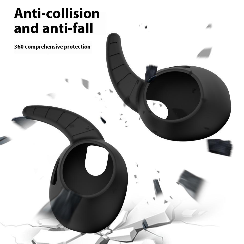 

5Pairs Replacement Silicone Ear Tips for Samsung Galaxy Buds3 Anti-Slip Ear Hook Soft Covers Type A