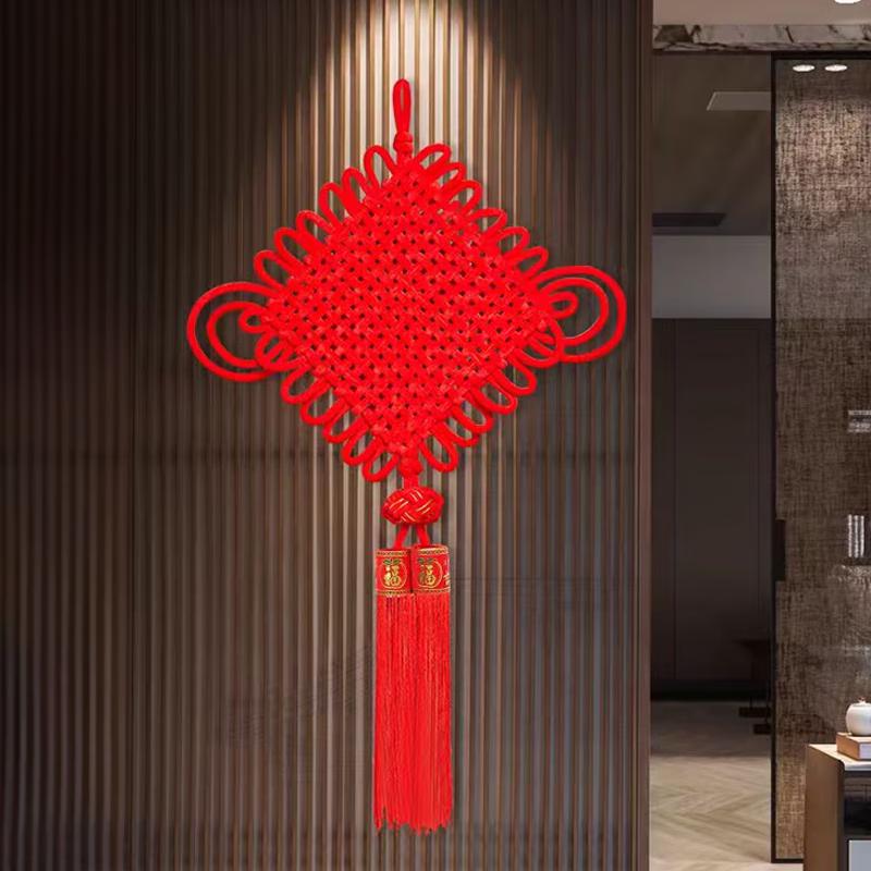Red Chinese Knot Hanging Ornament