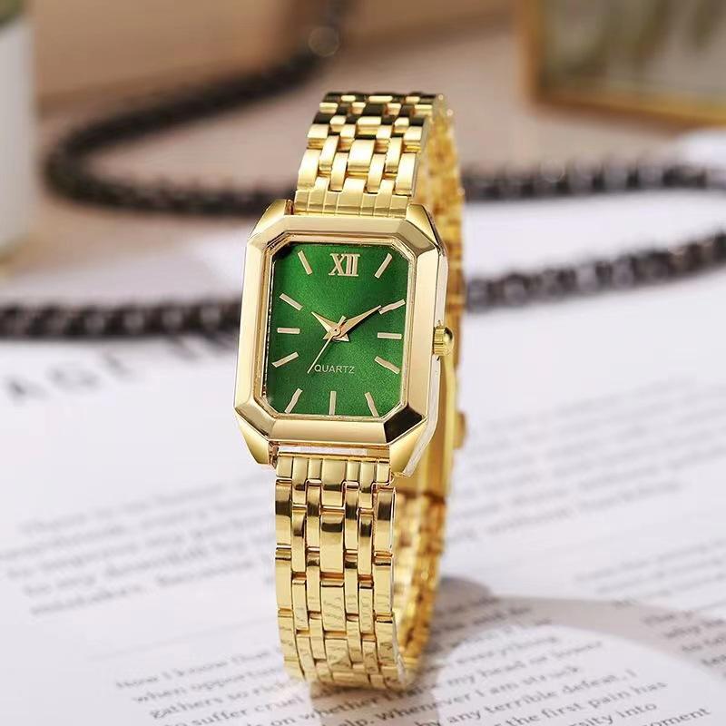 

Chain Type Square Watch, Schoolgirl Style, Niche, Retro, Simple, Light Luxury, High-End Sense Steel Strap Watch, Ladies