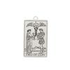 Dawapara The Suit of Cups Minor Arcana Tarot Cards Pendant for Necklaces Earrings Stainless Steel Charms for Jewelry Making