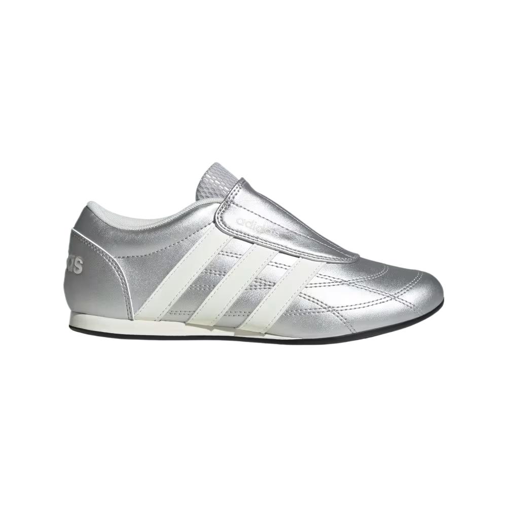 Adidas Tekwen Fashion Minimalist Trendy Durable Low-Top Casual Shoes Women Sneaker Silver JP9448