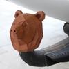 Hitch Cap Bear Head 2inch Receiver Tube Hitch Plug Car Accessories Cartoon Exterior For Towing Rv Trucks Boat Vehicles Atv Daily
