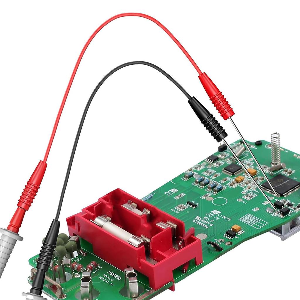 Cleqee Wire Piercing Probe Test Lead for Automotive Electrical Diagnostics and 2mm Female Socket To Stainless Steel Terminal Tester Attachment,