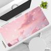Pink Mouse Pad HD Printing Large Seaming Waterproof Mouse Pad Antislip Gaming Mouse Pad