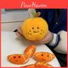 Cartoon Creative Peel Orange Plush Pendant Detachable Pendant Decompression
