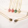 Jewelry Accessories Easter Egg Crystal Pendant Zircon Necklace Pendant  Women