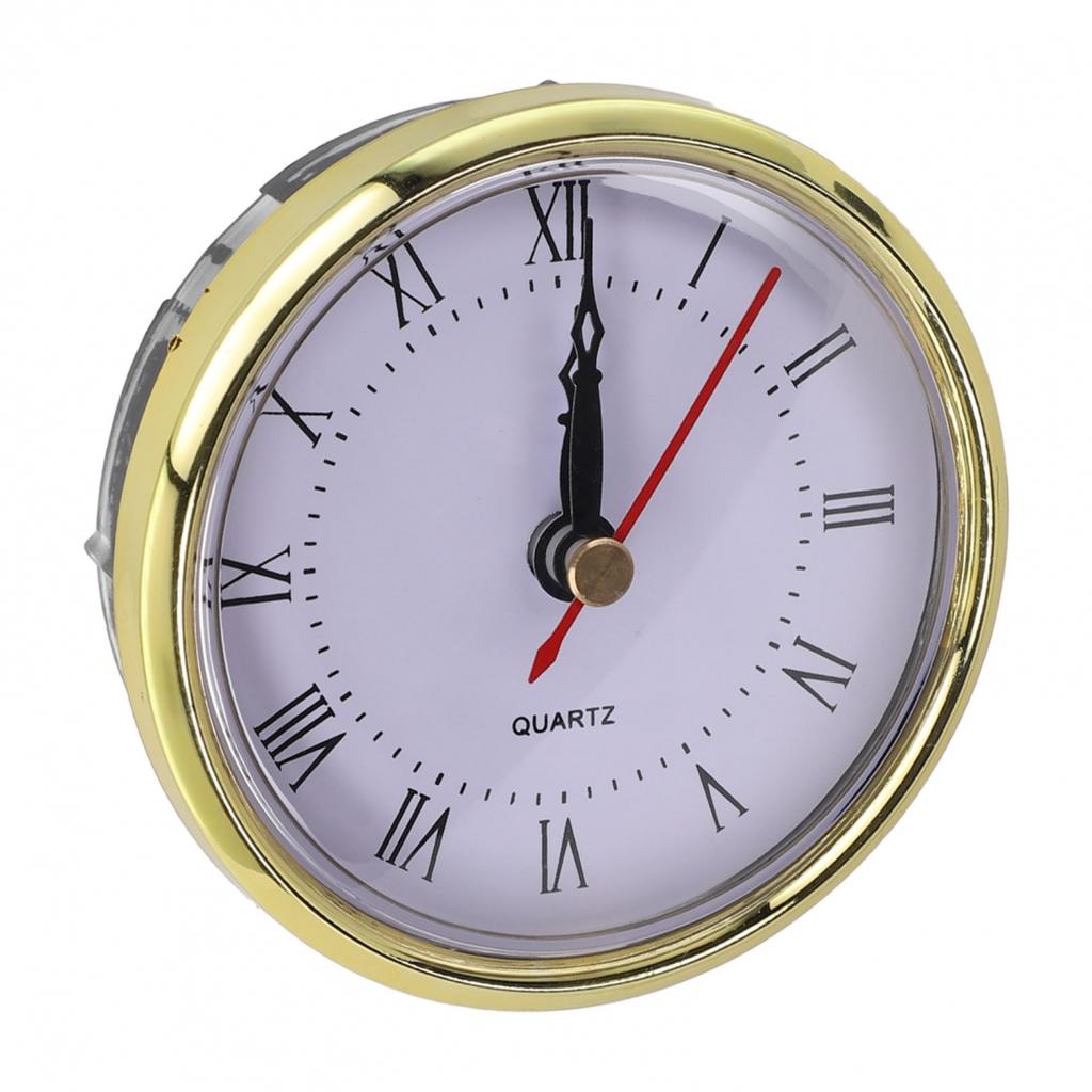 Upgrade Your Clock 80MM Quartz Clock Insert with Black Arabic Numerals