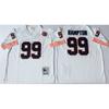 Maglia da Rugby Retro Chicago Bears Uomo Donna Misto Cotone Ricamata Abbigliamento per tifosi sportivi Fitness all'aperto Supporto di squadra