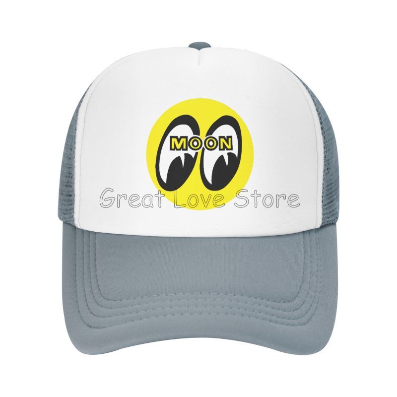 JDM Moon Eyess Motorcycle Racing Baseball Caps Unisex Breathable Mesh Cap Summer Outdoor Casual Sun Protection Hat Snapback Hat