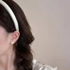 Women Hair Hoop Sponge Hair Band Thin Silk Satin Headband Elegant   Girl/Women