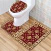Bathroom Floor Mat Bathroom Mat Toilet Three-Piece Set