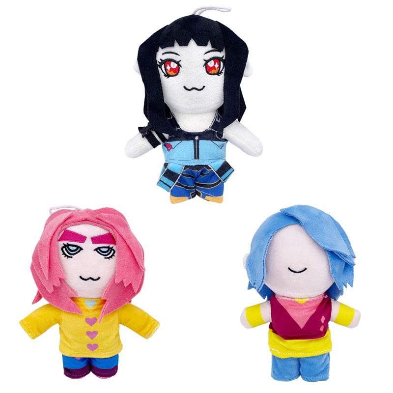 New Anime K pop demon hunters Witch Hunting Squad Plush Rumi Mira Zoey Girl GroupPlush Doll Toy Halloween Kids Gift