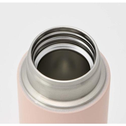Skater STYL4-A Ultra-Lightweight Stainless Steel Water Bottle, 350ml, Dull Pink