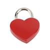 4sets Zinc Alloy Love Lock 38x30mm Mini Padlock Keyed Padlocks Heart Padlock  For Wallets Handbags