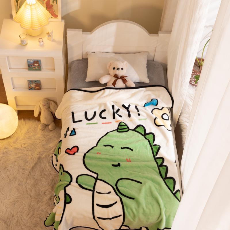Coral Fleece Baby Blanket: Single-Layer Flannel, Ideal Gift & Cover for Children