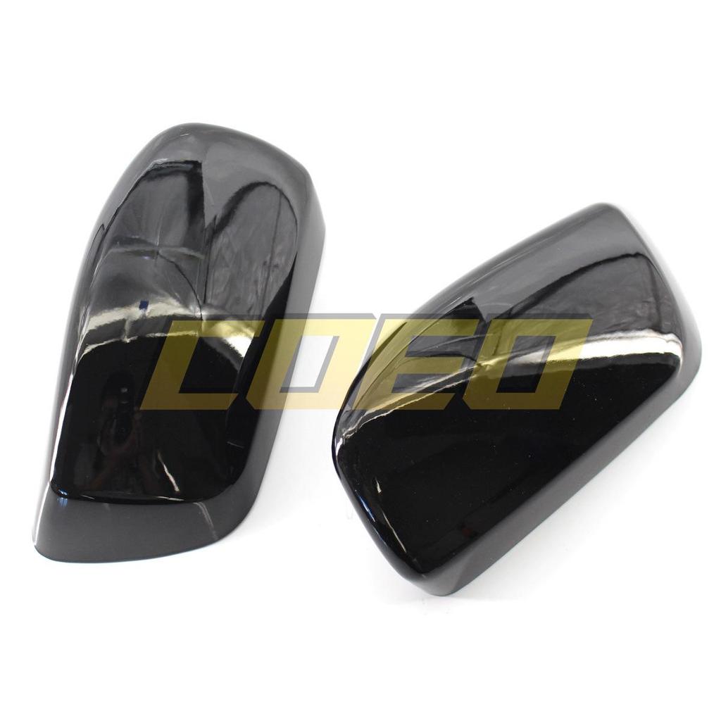 Glänzend Schwarze Rückspiegelkappe für BMW 5er E60 (2004-2007) 51167078360