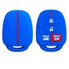 Silicone Car Key Case Fob Cover For Toyota Camry 2012 2013 2014  Corolla 2014  Prius C 4 Buttons Key Chain Wallet