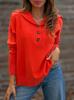 2026 Autumn/Winter Lapel Button Long Sleeve Solid Color Sweater