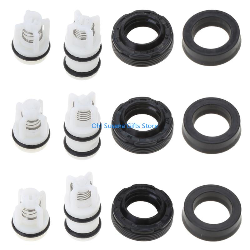 090D High Pressure Washer Head Repair Parts Accessories Seal Oil Check Valves