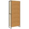 Tall Cabinet in Sonoma 79 x 36 x 200 cm Particleboard