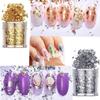 3 Colors Gold Foil Flakes for Resin Imitation Gold Foil Flakes for Nails Painting Crafts Slime and Resin Jewelry Making