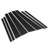 8pcs Carbon Fiber Window BPillar Trim Decorative Sticker Fits for X5 F15 20142018