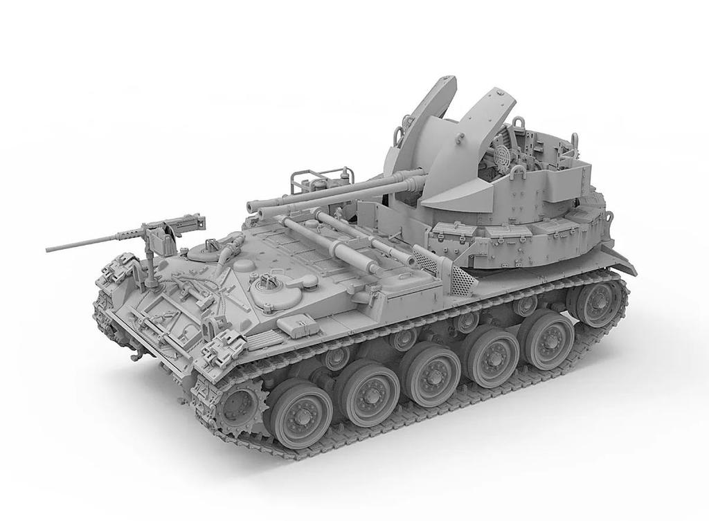 Fore Art Американская пушка М19 пластиковая модель FHB2004 1/72 зенитная самоходная установка