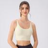 Yudong Women's Thin Strap Color-block Yoga Sports Bra
