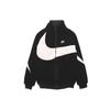 New Nike Velvet Jackets Men Black/White DH2474-011